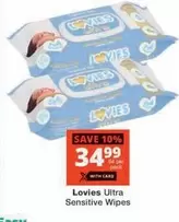 Lovies - Ultra Sensitive Wipes