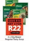Knorr - Regular/Tasty Soup