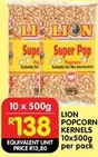 Lion - POPCORN KERNELS