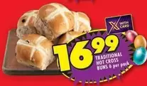 TRADITIONAL HOT CROSS BUNS