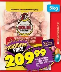 Goldi - CHICKEN MIXED CHICKEN PORTIONS