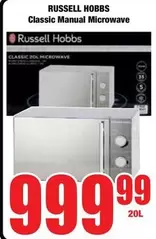 Russell Hobbs - Classic Manual Microwave