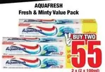 Aquafresh - Fresh & Minty Value Pack