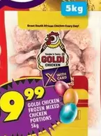 Goldi - CHICKEN FROZEN MIXED CHICKEN PORTIONS