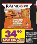 Rainbow - Crumbed Chicken Nuggets