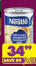 Nestlé - Full cream sweetened condensed milk