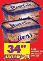 Rama - ORIGINAL 60% FAT SPREAD