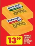 Parmalat - Cheddar / Gouda Cheese Cuts