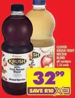 Clover - KRUSH FRUIT NECTAR BLEND