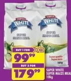 Super White - SUPER WHITE SUPER MAIZE MEAL