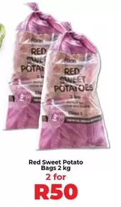 Red Sweet Potato Bags