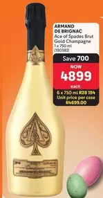 Ace -  of Spades Brut Gold Champagne