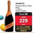 Brut - Prosecco  or  Rosé