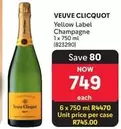 Yellow Label Champagne