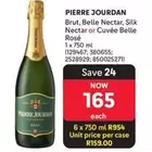 Pierre Jourdan - Brut, Belle Nectar, Silk Nectar or Cuvée Belle Rosé