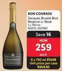 Bon Courage - Bruere Brut Reserve or Rosé