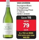 Van Loveren - Sauvignon Blanc or Daydream Chardonnay Pinot