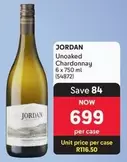 Jordan - Unoaked Chardonnay