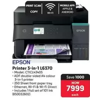 Epson - Printer 3-in-1 L6370
