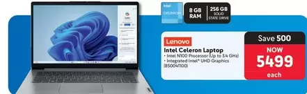 Lenovo - Intel Celeron Laptop