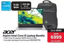 Acer - Intel Core i3 Laptop Bundle