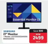 Samsung - 27" Monitor