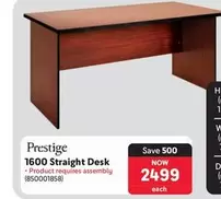 Prestige - 1600 Straight Desk