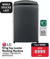 LG - 19 kg Top Loader Washing Machine