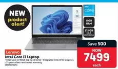 Lenovo - Intel Core i3 Laptop