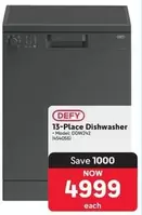 Defy - 13-Place Dishwasher