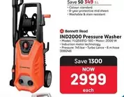 IND2000 Pressure Washer