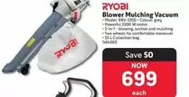 ryobi - Blower Mulching Vacuum
