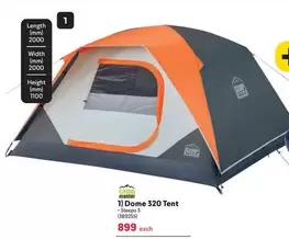 Camp Master - Dome 320 Tent