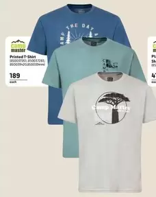 Camp Master - Printed T-Shirt