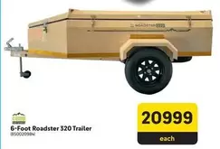 Camp Master - 6-Foot Roadster 320 Trailer