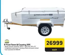 Camp Master - 6-Foot Town & Country 205