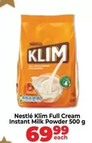 Nestlé - Klim Full Cream Instant Milk Powder