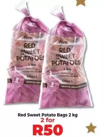 Red Sweet Potato Bags