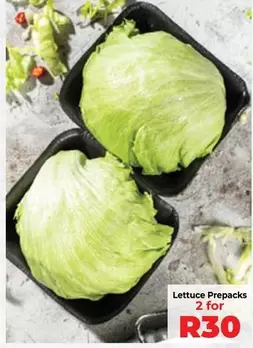 Lettuce Prepacks