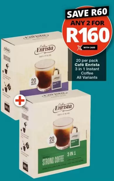 Enrista - Café 3 in 1 Instant Coffee