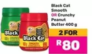 Black Cat - Smooth OR Crunchy Peanut Butter