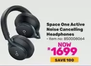 Space One Active Noise Cancelling Headphones