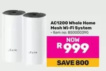 AC1200 Whole Home Mesh Wi-Fi System