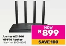 AX1500 Wi-Fi 6 Router