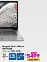 Ideapad Slim 3 Athlon Processor