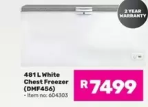 Chest Freezer (DMF456)