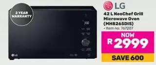LG - NeoChef Grill Microwave Oven