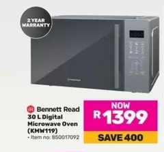 30 L Digital Microwave Oven (KMW119)