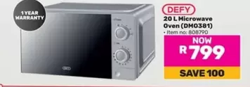 Defy - 20 L Microwave Oven (DM0381)