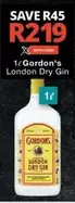 Gordon's - London Dry Gin
